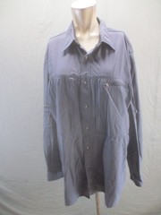 Columbia Size XXL Mens Gray Long Sleeve Collared Button Up Outdoor Shirt 531