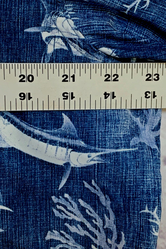 Guy Harvey Men’s LG Button-Up Blue Marlin Beach Glass Fishing Shirt Mesh Vented. gallery