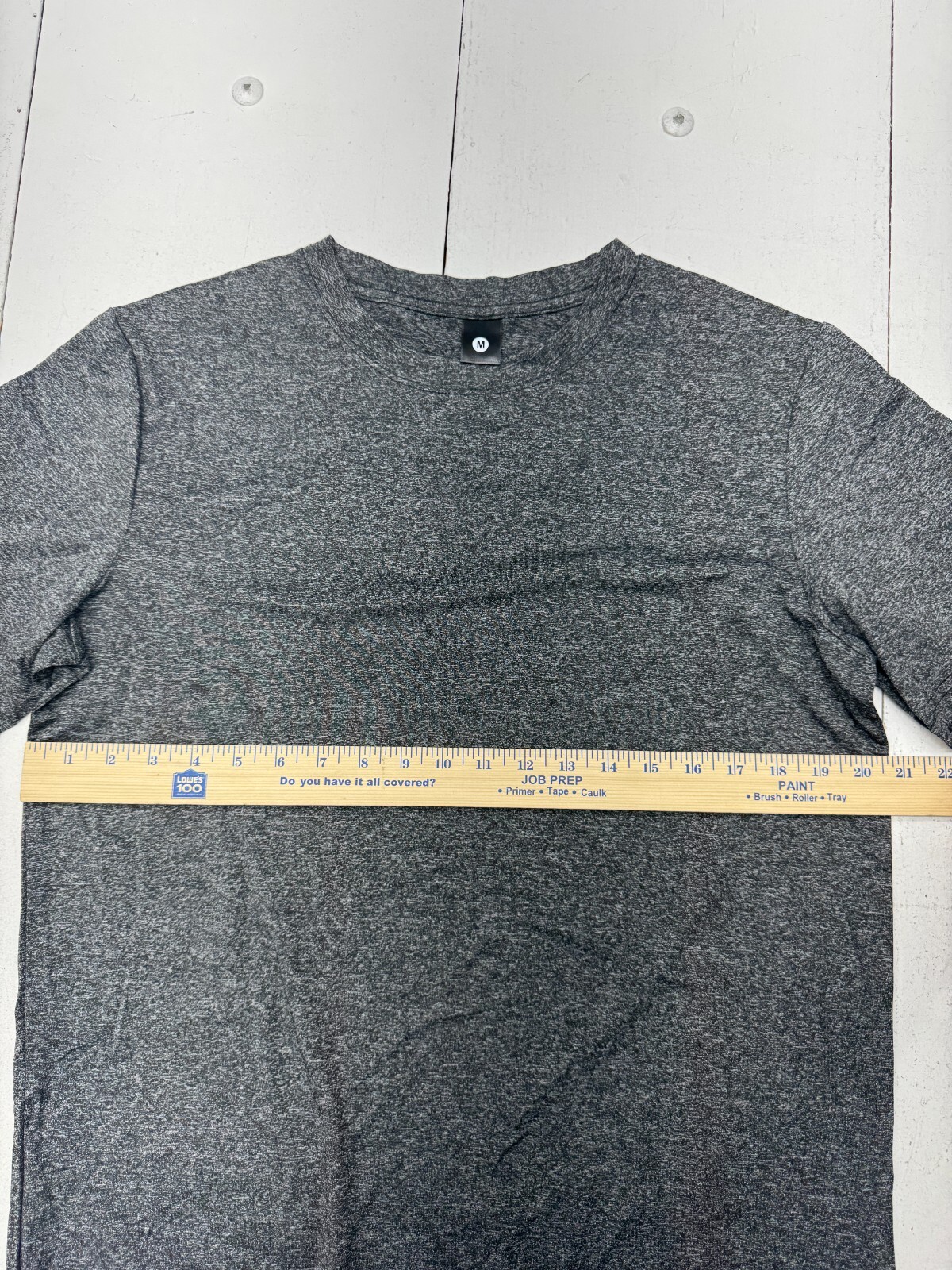 Shein Green And Grey Athletic Short Sleeve Shirts Mens Size Medium gallery