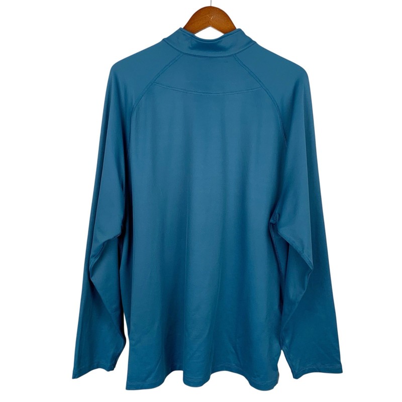 Rhone Session 1/4 Zip Pullover Shirt Teal Performance Long Sleeve Men's XXL 2XL gallery