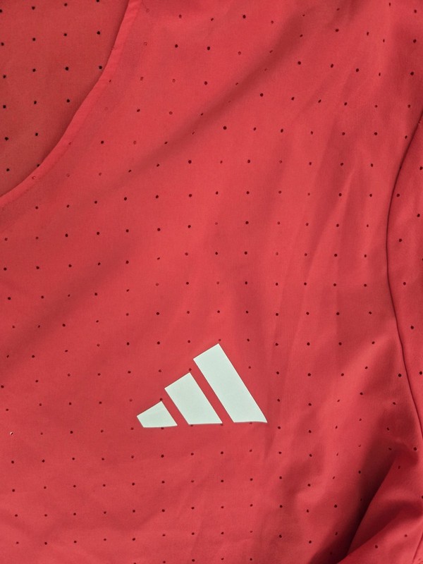 Adidas Adizero Running Tee Shirt Semi Lucid Red Racing IX8987 $65 - Size XL gallery