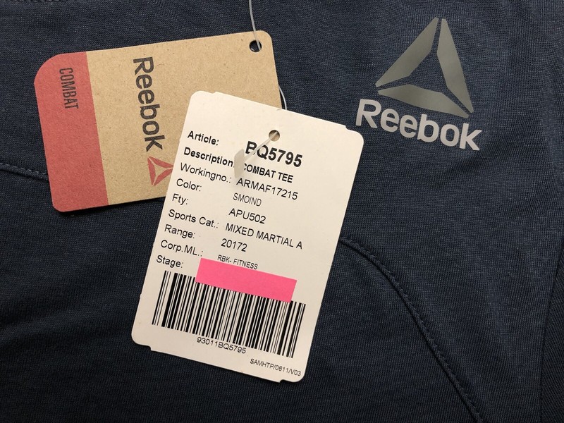 👕 REEBOK PERFORMANCE COMBAT TRAINING T-SHIRT Mixed Martial Art SMONO Crossfit gallery