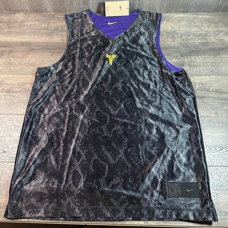 Nike Kobe Standard Issue Reversible Basketball Jersey Men's Sz M FZ0934-010 gallery