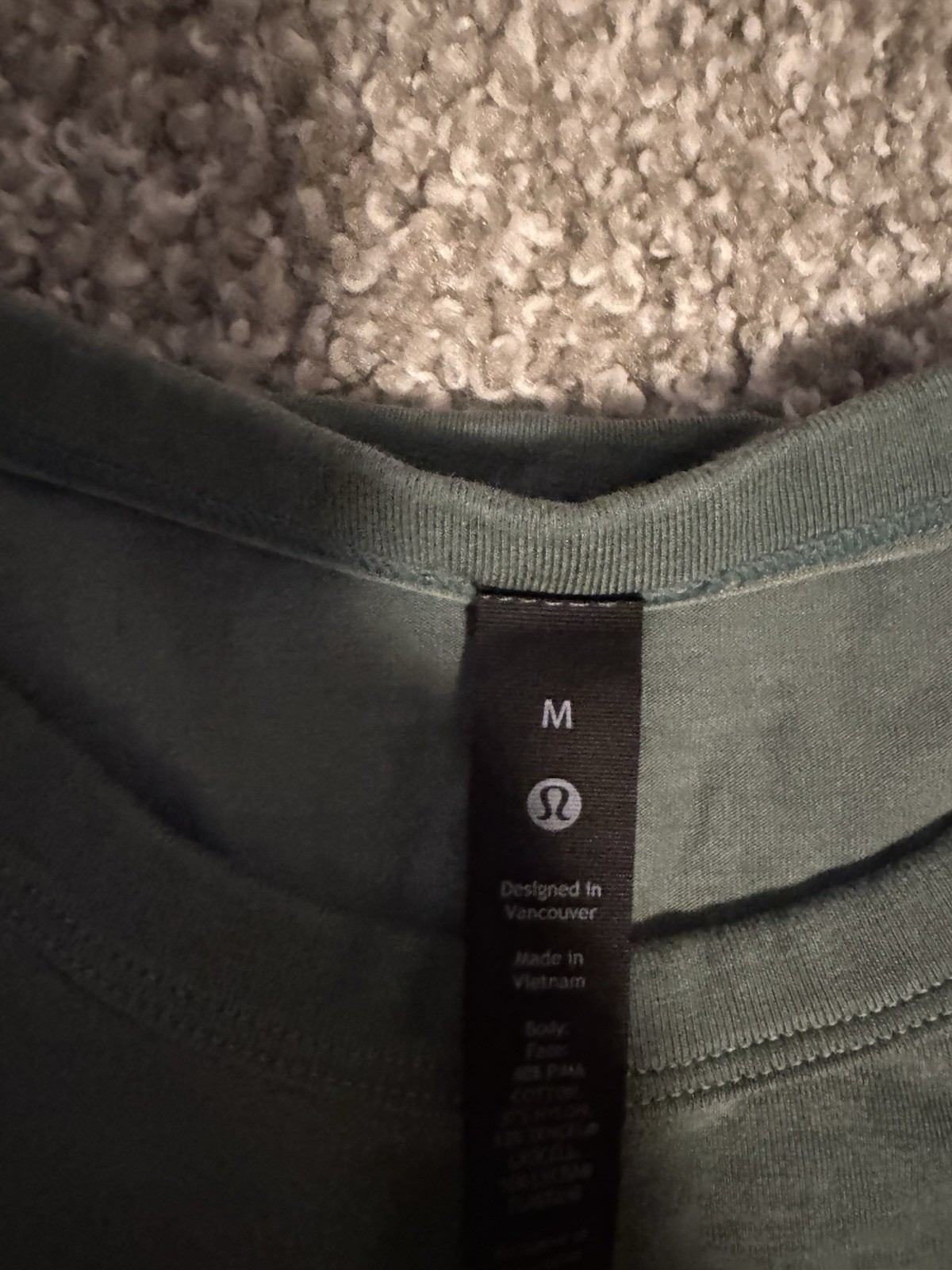 Lululemon Men’s Fundamental TShirt Medium In Green Washed Look gallery