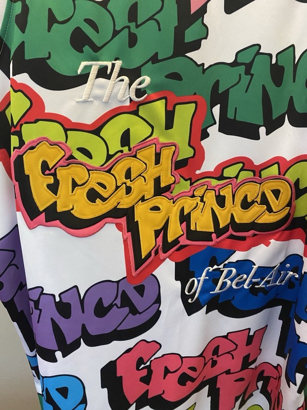 Headgear Classics "FRESH PRINCE" SZ 4XL NWT GRAFFITI Jersey $100 RUNS SMALL gallery