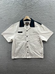 Nike Air Jordan “Why Not” Button Down Shirt Phantom White Sz Large DX0600-030