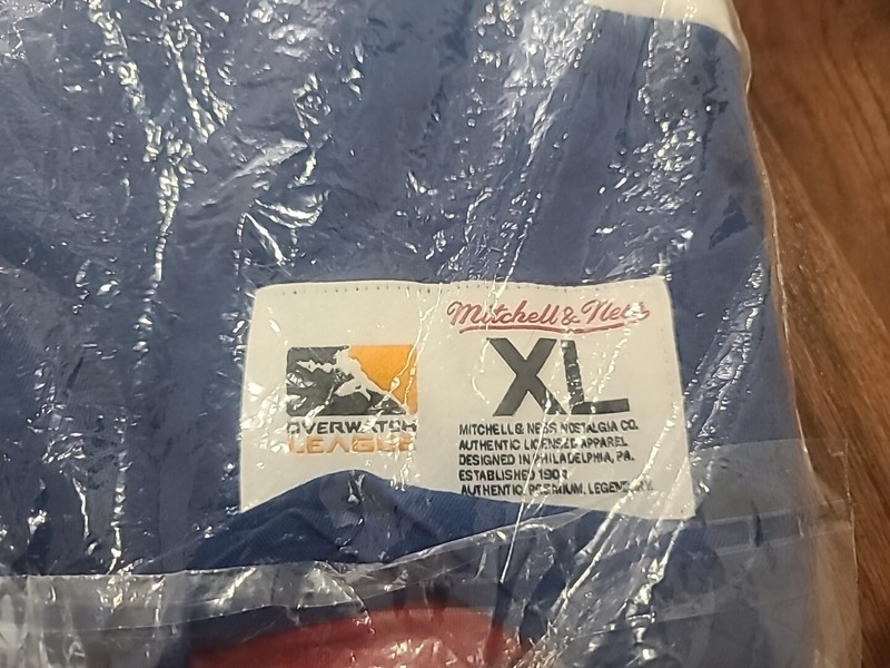 Mitchell & Ness NWT Washington Justice Overwatch League Jersey XL Mens gallery