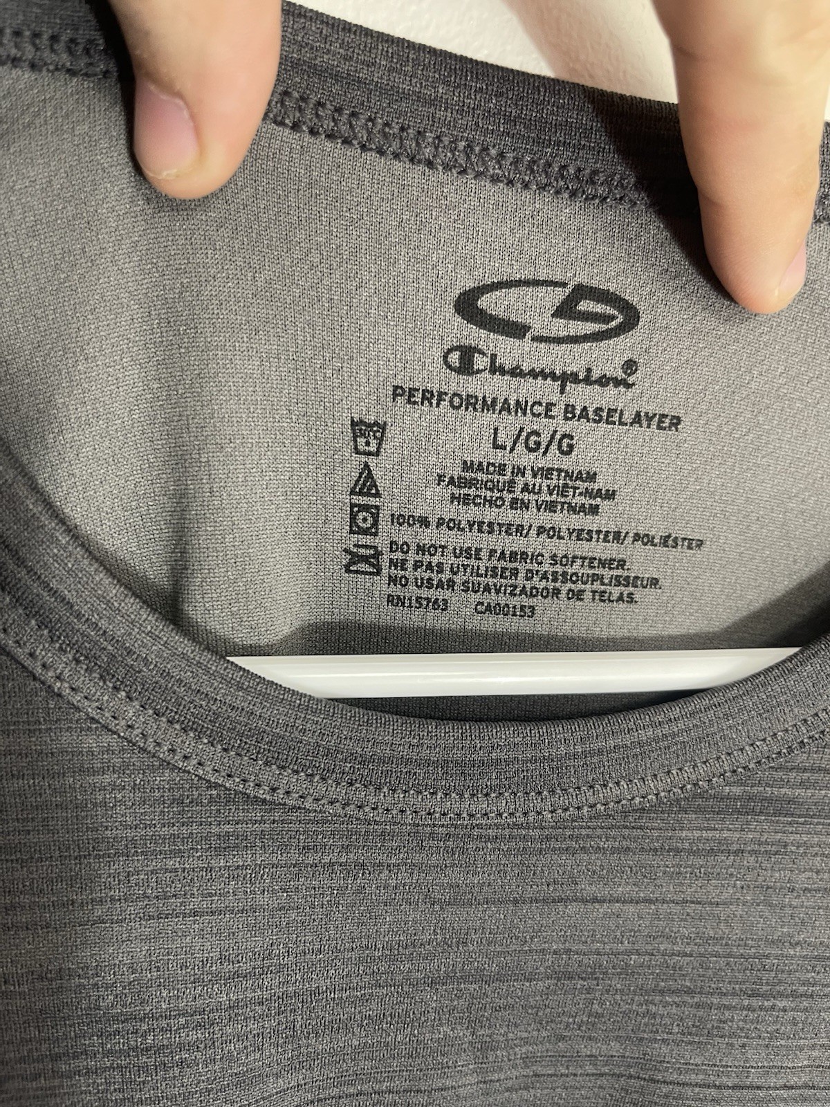 C9 By Champion Men’s Performance Baselayer Duo Dry Long Sleeve T-Shirt Large gallery