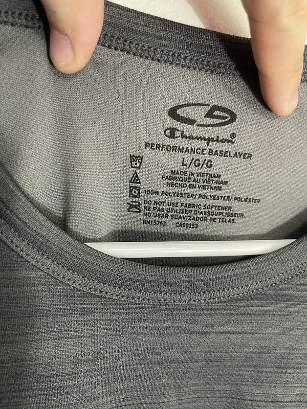 C9 By Champion Men’s Performance Baselayer Duo Dry Long Sleeve T-Shirt Large gallery