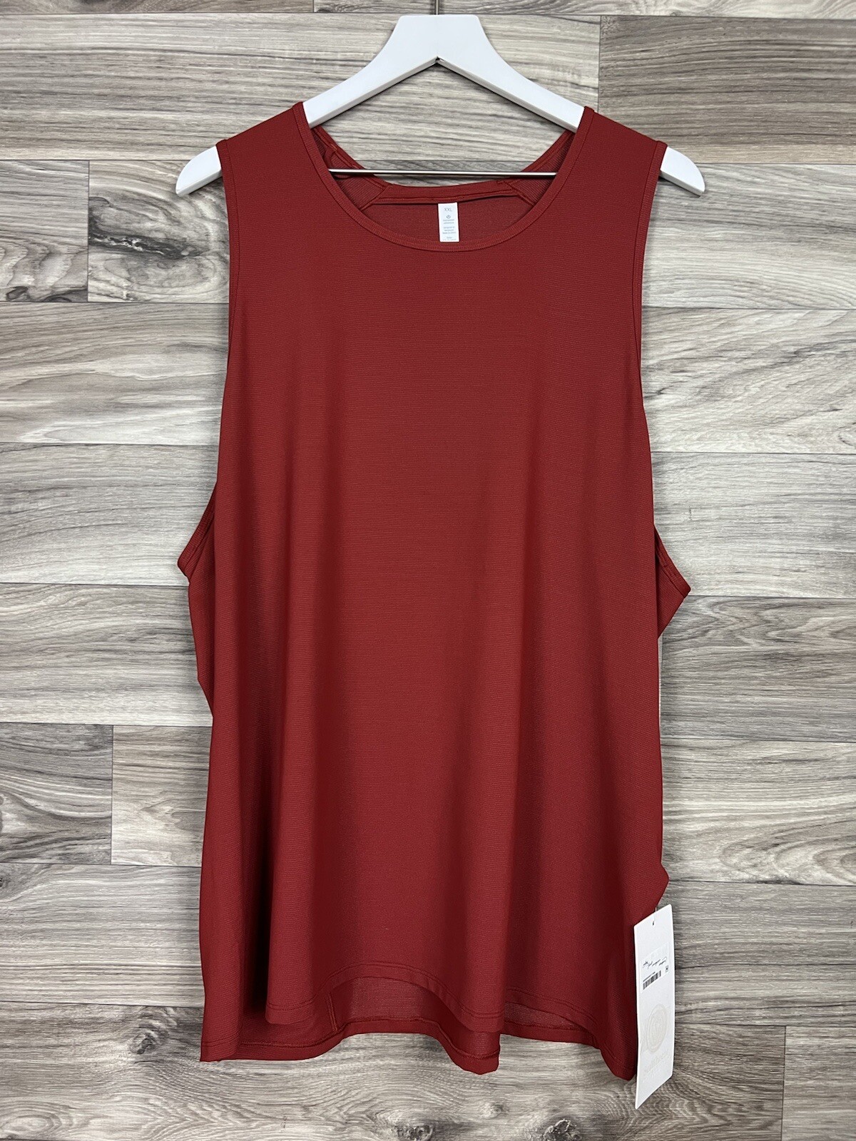 Lululemon Pack ‘N Dash Tank Seawheeze 2017 Size XXL Magma Red Orange MGMA 36509 gallery