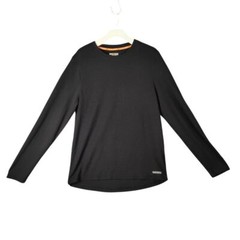 Omni-Wool Black Performance Base Layer Thermal Long Sleeve Shirt Mens XL Granola