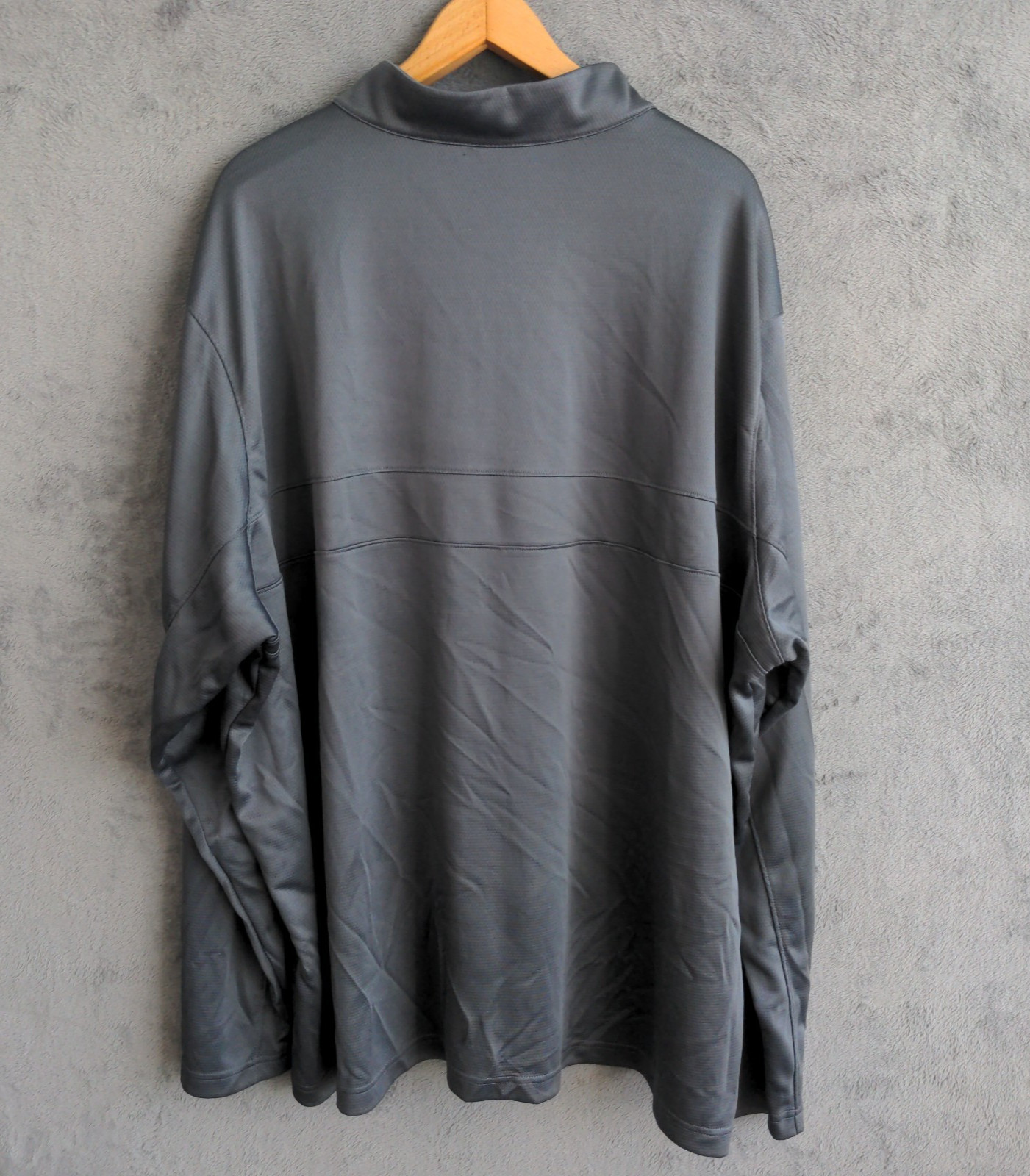Nike Dri-FIT 1/4 Quarter Zip Pullover Mens 4XL Gray Athletic Training Sweatshirt gallery