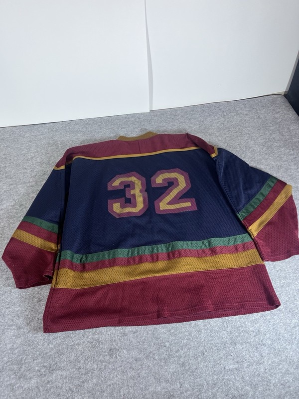 1990’s BOSS Jeans hip-hop jersey Hockey Size Large Vintage #32 XXL gallery