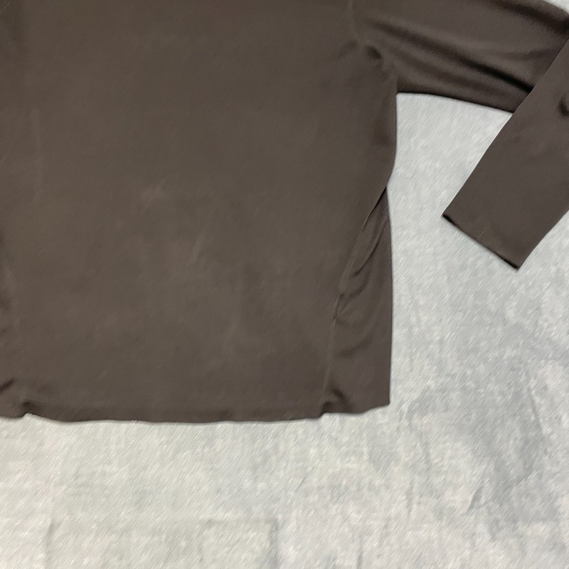 Nike Fit Dry Running Shirt Men Medium Black Long Sleeve Crew Neck Training Sport gallery