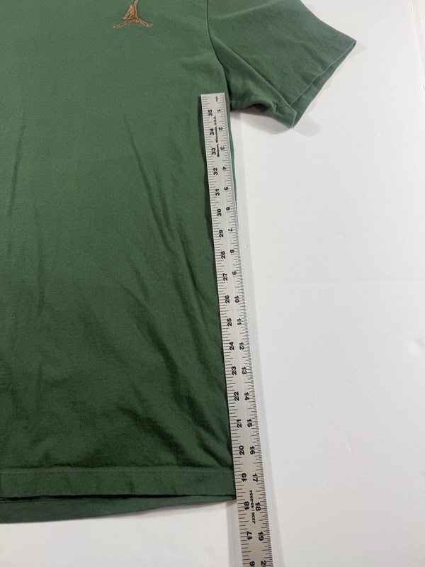 Nike Air Jordan Mens Jumpman T-Shirt Sz Large Embroidered Logo Green gallery