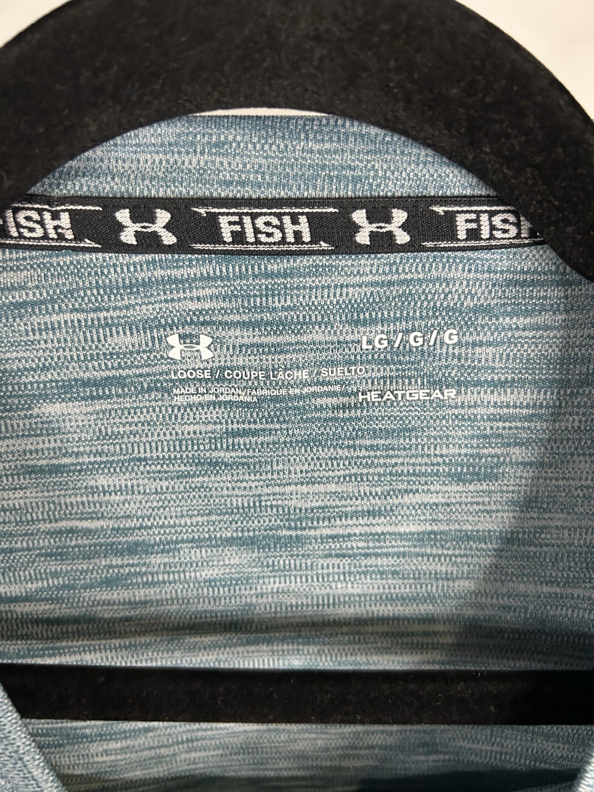 Under Armour Fish Heat Gear Loose Long Sleeve Shirt Men’s Size Large gallery