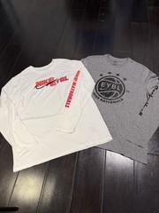 Lot Of 2 Nike EYBL Nationals Long Sleeve Shirt Men’s Size XL Basketball Dri Fit