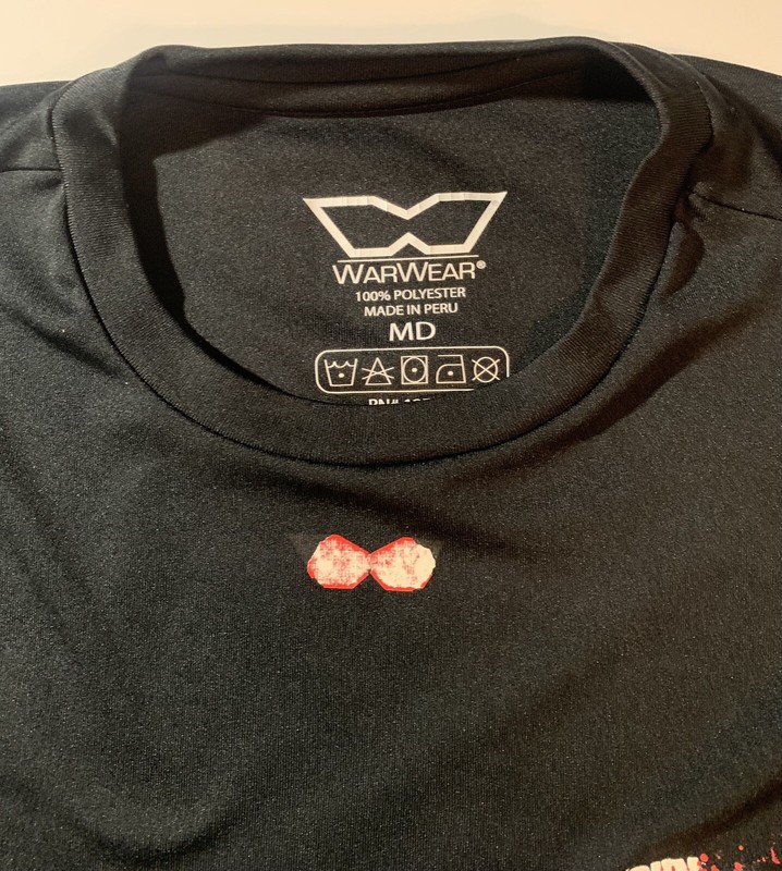 Men's M WARWEAR Subaru Paintball Run for Your Lives ZOMBIE Athletic T Shirt gallery