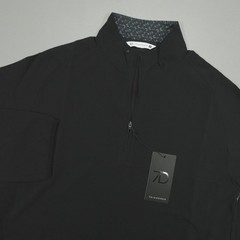 7 Diamonds Oxygenate 1/4 Zip Pullover Size M Anti-Odor Quick Dry Stretch Black