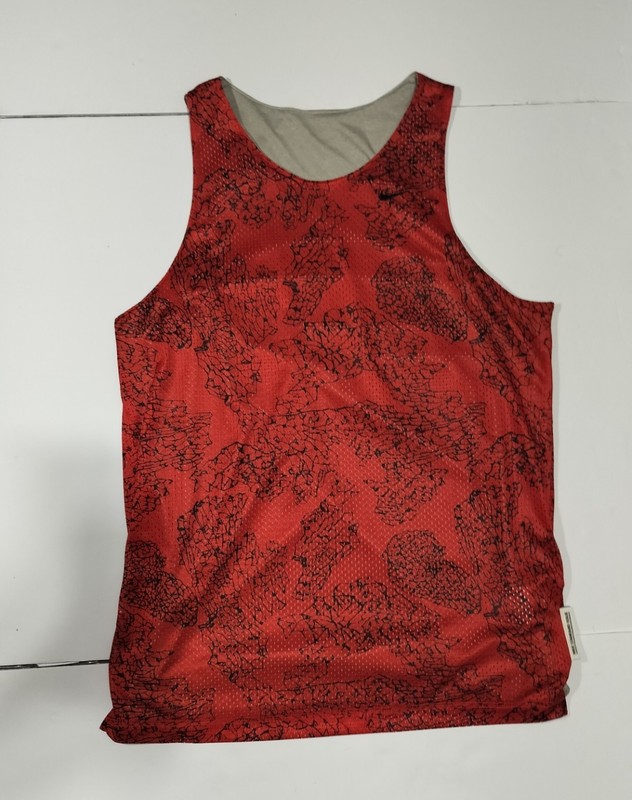 Nike Standard Issue Reversible Basketball Jersey Red BlackFB7055-657 Men’s Small gallery