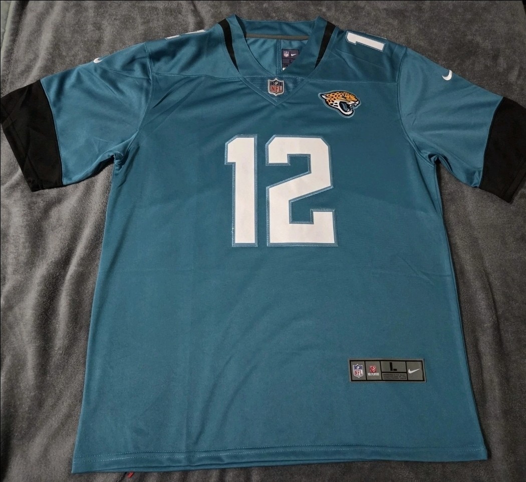Fast Free Shipping XXXL 3X Travis Hunter Jacksonville Jaguars Stitched Jersey 12 gallery