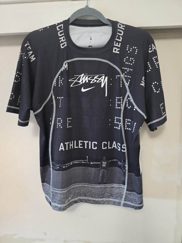Stussy x Nike U NRG UV Top T-Shirts Hyper Royal/Sundial/Black Limited SD SZ XS gallery