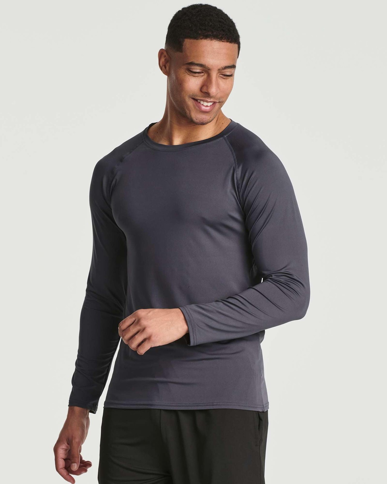 4 Pack: Men's Compression Long-Sleeve T-Shirt Athletic Cold Weather Baselayer... gallery