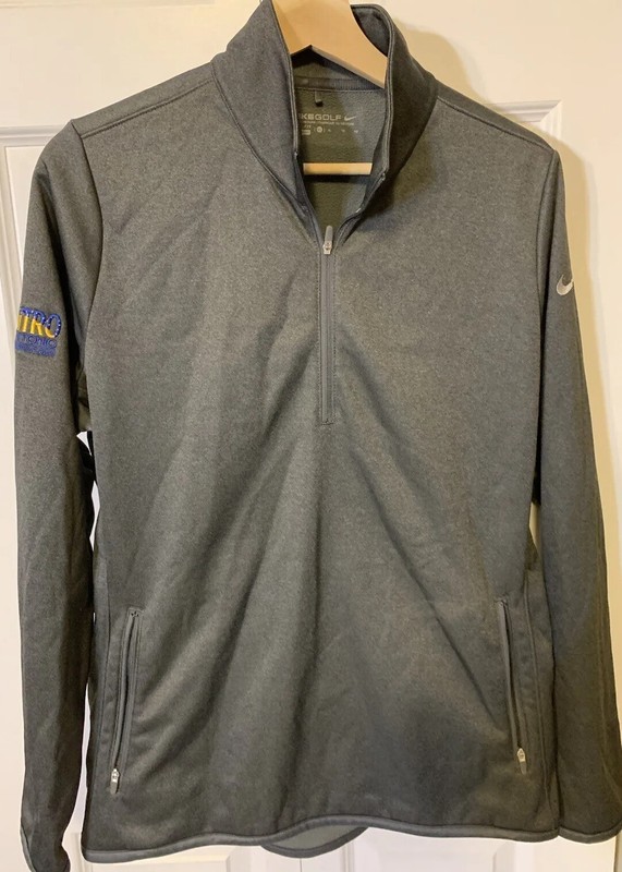 Nike Golf 1/4 Zip Pullover Men’s Sz XL 1/4 Zip Pullover Gray gallery