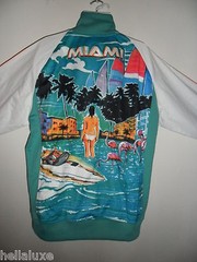 Adidas ORIGINALS Very Rare MIAMI firebird Track Top Jacket superstar Mens sz 2XL