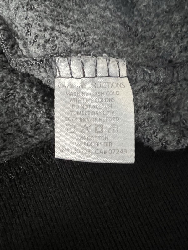Y2K Zoo York Jacket Men’s XL Full Button Up Gray And Black Logo gallery