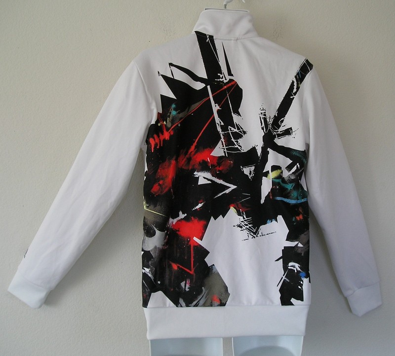 Adidas GOOD VS EVIL Track Jacket MR JAGO URBAN ARTIST SERIES Top firebird Mens M gallery