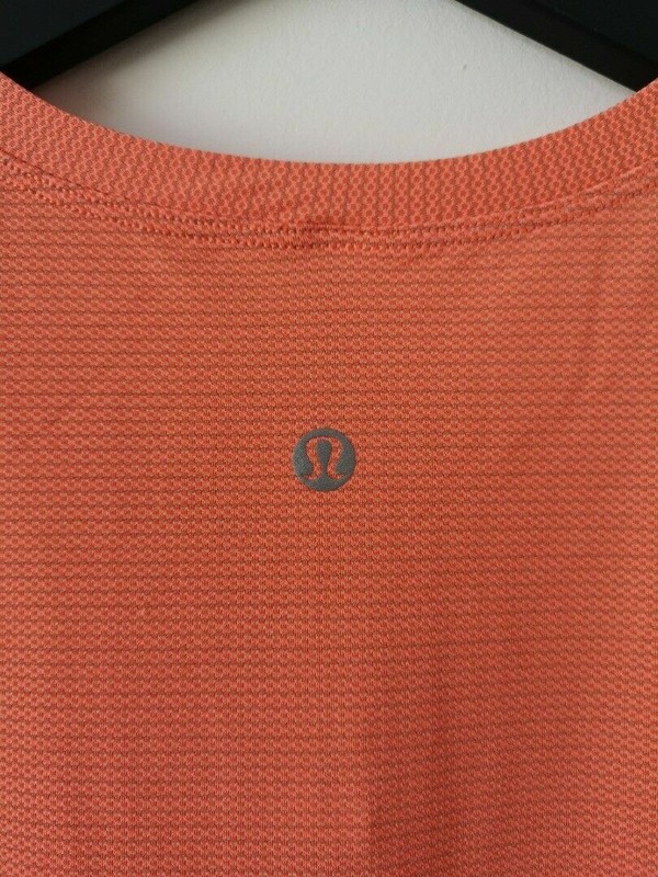NWT LULULEMON R.A.D. Lightweight SS Top Shirt Men's Medium HCRD Orange gallery