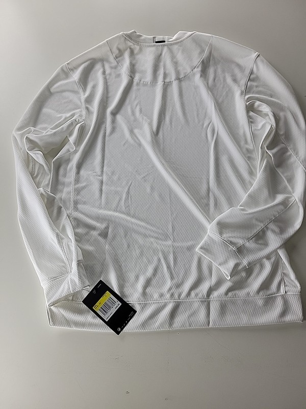 Nike Mesh Basketball Long Sleeve White Men's Size Small gallery