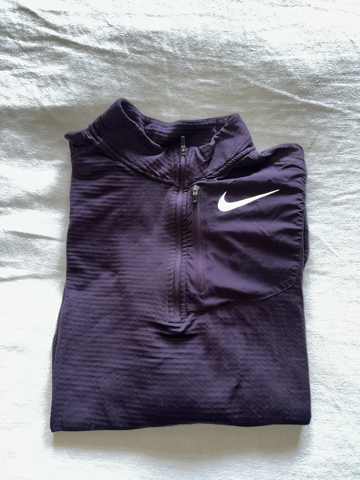 ⭐ NIKE THERMA SPHERE 3.0 ELEMENT DRI FIT RUNNING HALF ZIP CU6087-010 SZ S gallery