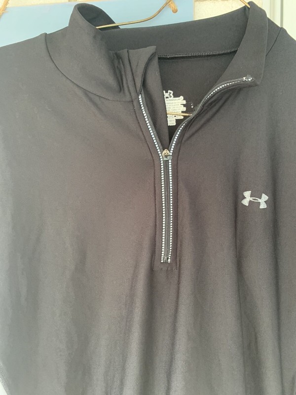 under armour quarter zip pullover moisture wicking 1/4 shirt Men XL performance gallery