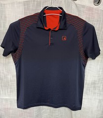 Andi men’s sport wear Collared shirt short sleeve Navy Blue Red size 2XL Nice G1