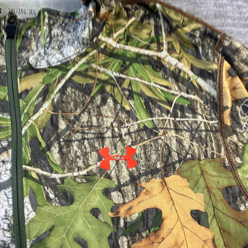 Under Armour Sweater Mens 3XL XXXL Scent Control Camo Hunting Heatgear gallery