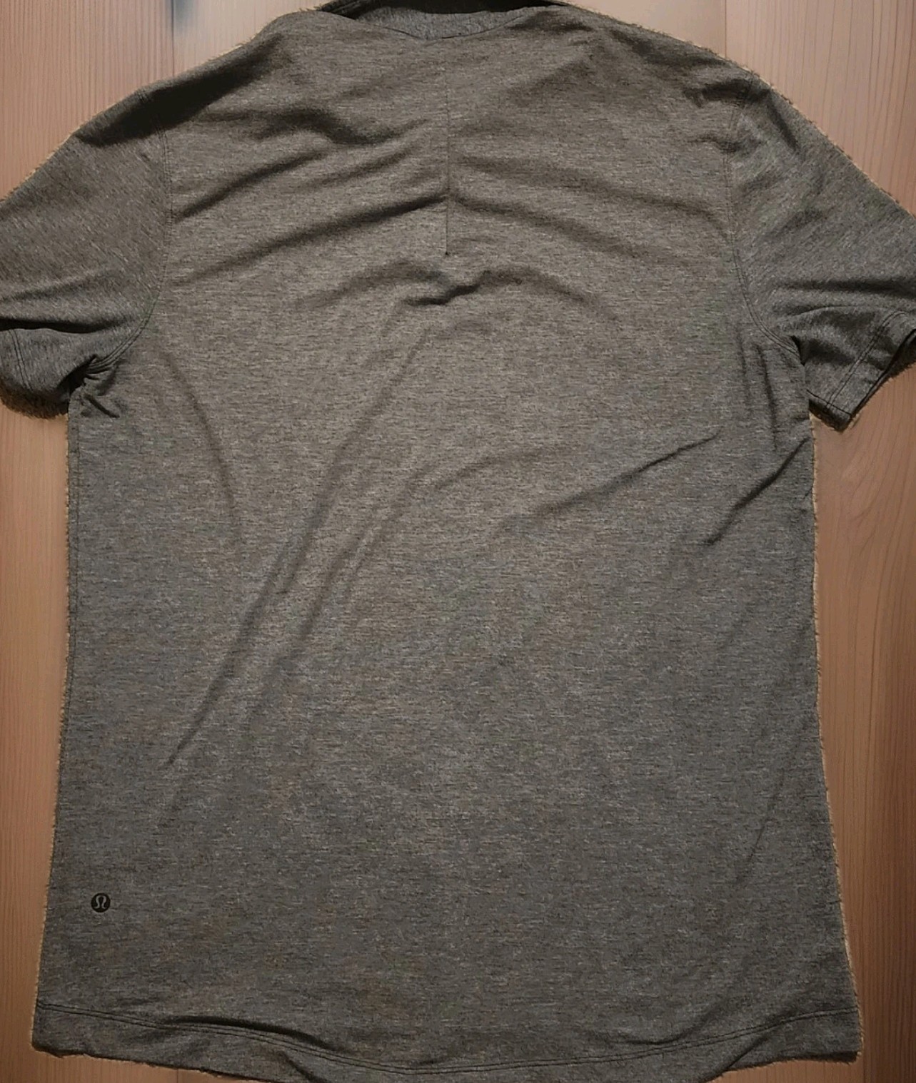 Lululemon Evolution Polo Shirt Mens Large Gray Performance Golf Athleisure Gym gallery