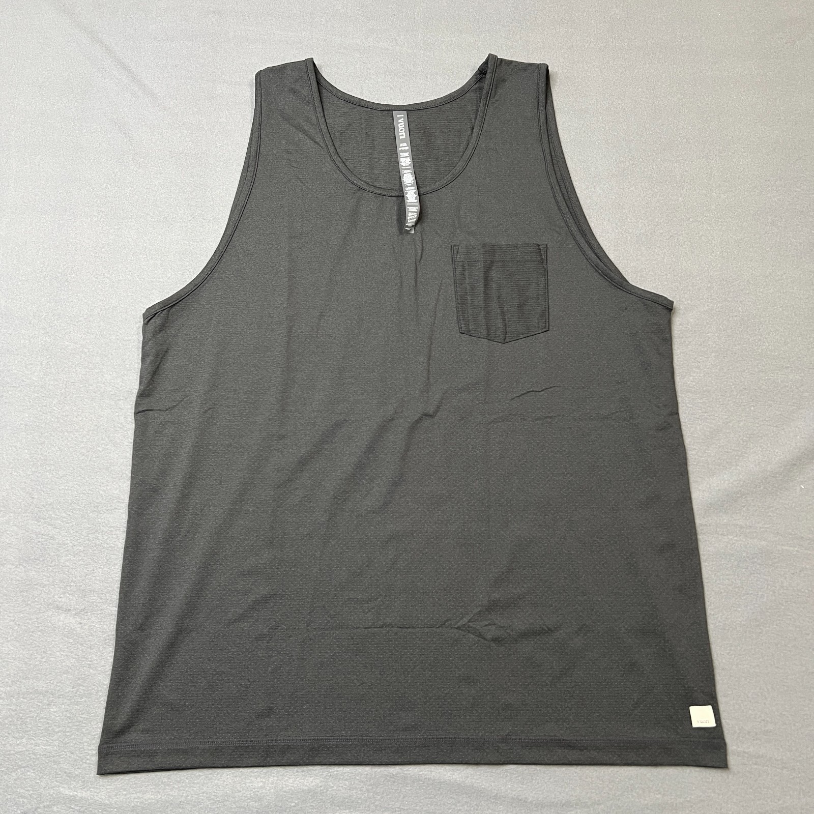 Vuori Tradewind Performance Tank Top Men's Size XL Black Sleeveless Pullover gallery