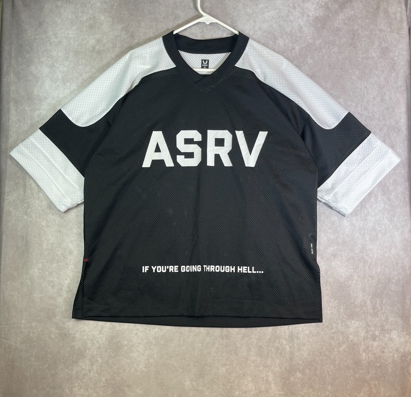 ASRV Jersey Mens Medium White SM '23 Unreleased Valley of Fire Mesh Short Sleeve gallery