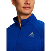 Reebok Men's Royal Blue Performance 1/4 Zip Trail Active Pullover Top SZ: 5XL 5X gallery