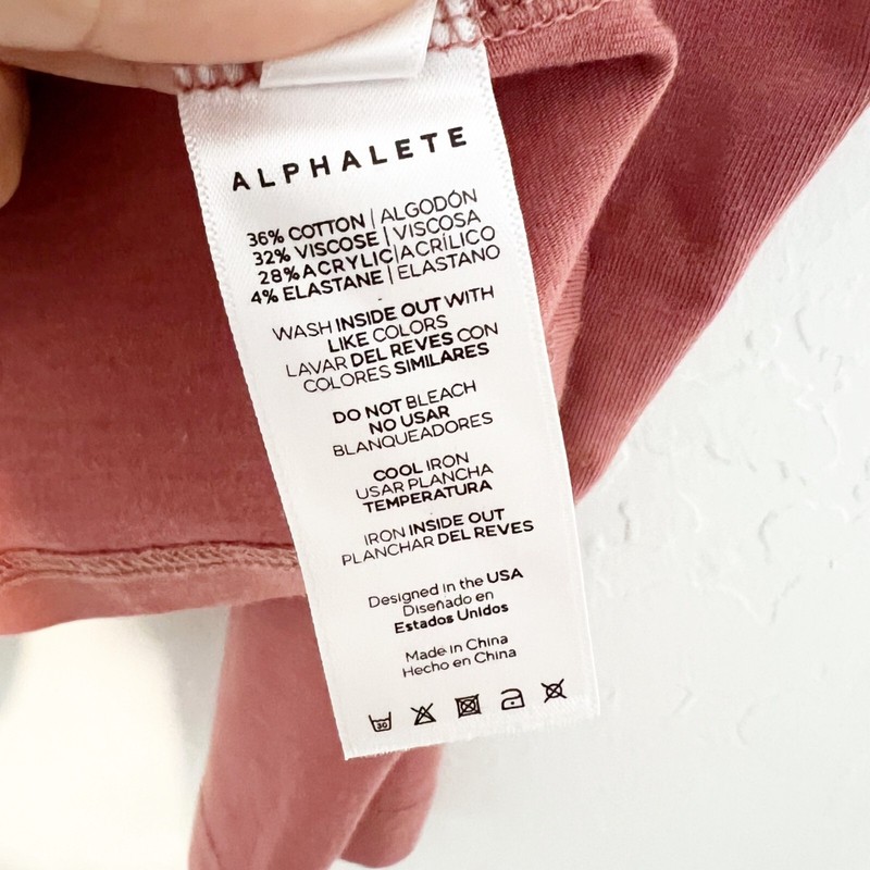 Alphalete Mens Medium Athleisure Casual Tee Athletic Shirt Basic Activewear Top gallery