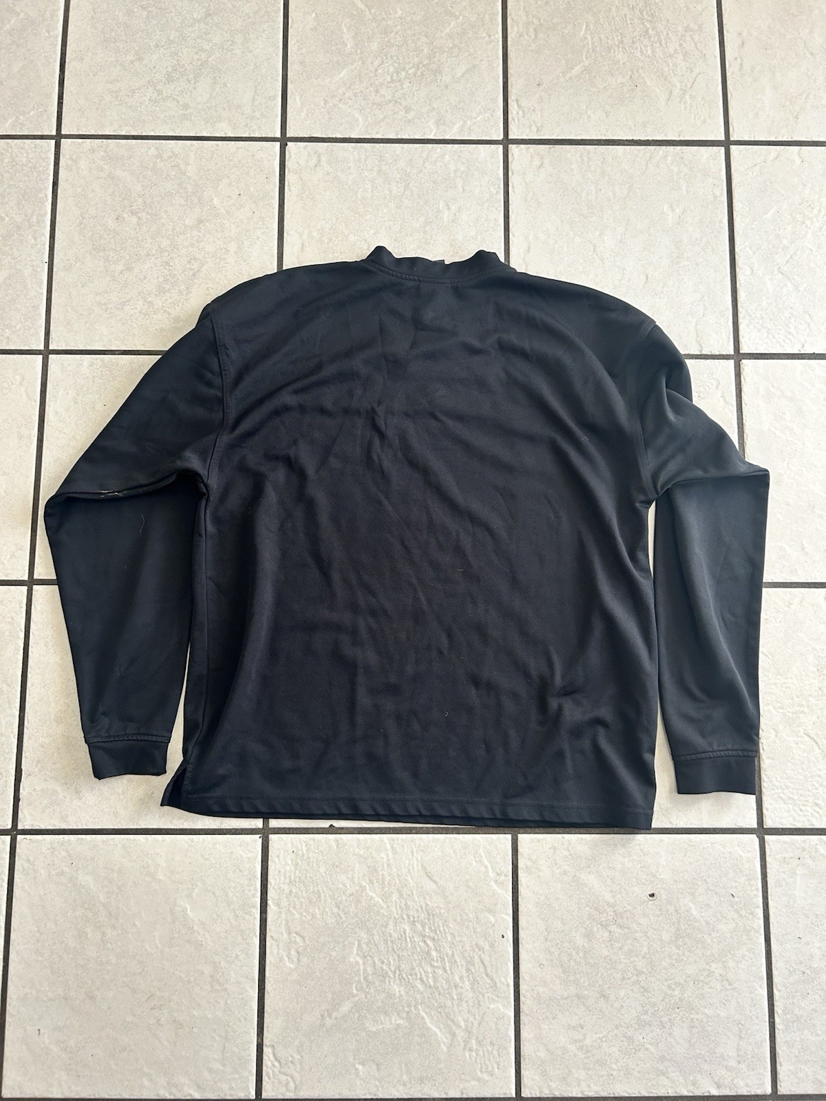 Vintage Oakley Software Center Logo Long Sleeve Thermal Mens Size L Black gallery