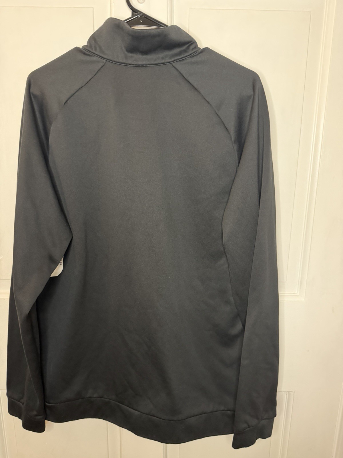 Nike Dri-FIT 1/4 Zip Lightweight Pullover Mock Neck Black Men's L-T gallery