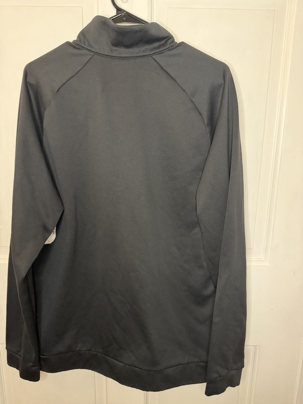 Nike Dri-FIT 1/4 Zip Lightweight Pullover Mock Neck Black Men's L-T gallery