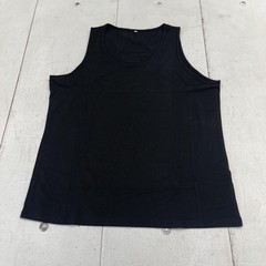 Tank Top Mens XL Black Sleeveless Stretch Lightweight Athletic Basic Shirt