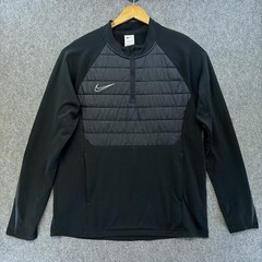 Nike Men’s Academy Winter Warrior Therma-FIT 1/4 Zip Drill Top Black Large