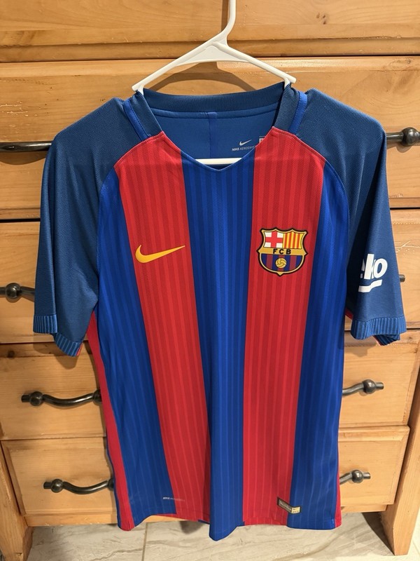 Nike FC Barcelona 2016/17 Neymar Jr #11 Home Jersey - Aeroswift Player Version S gallery