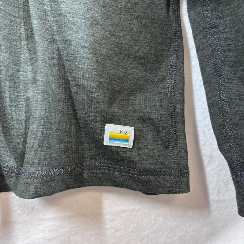 VUORI Mens Heathered Gray L/S Henley Shirt Size Unknown Outdoor Activewear Soft gallery