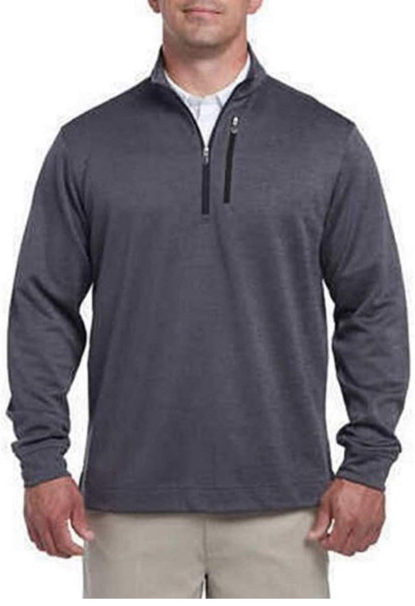 Bolle Pullover Men’s Size M Gray Quarter Zip Polyester Zipper Pocket gallery